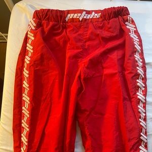 Red Track Pants